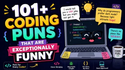 101+ Coding Puns That Are Exceptionally Funny
