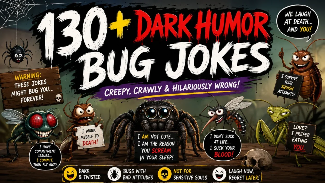 130+ Dark Humor Bug Jokes