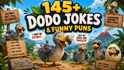 145+ Dodo Jokes & Funny Puns
