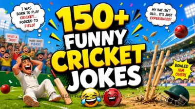 150+ Funny Cricket Jokes 🏏😂
