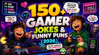 150+ Gamer Jokes & Funny Puns (2026)