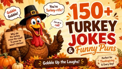 150+ Turkey Jokes & Funny Puns