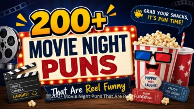 🎬200+ Movie Night Puns That Are Reel Funny