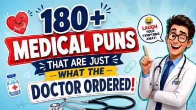 180+ Medical Puns That Are Just What the Doctor Ordered! 🩺😂