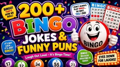 200+ Bingo Jokes & Funny Puns