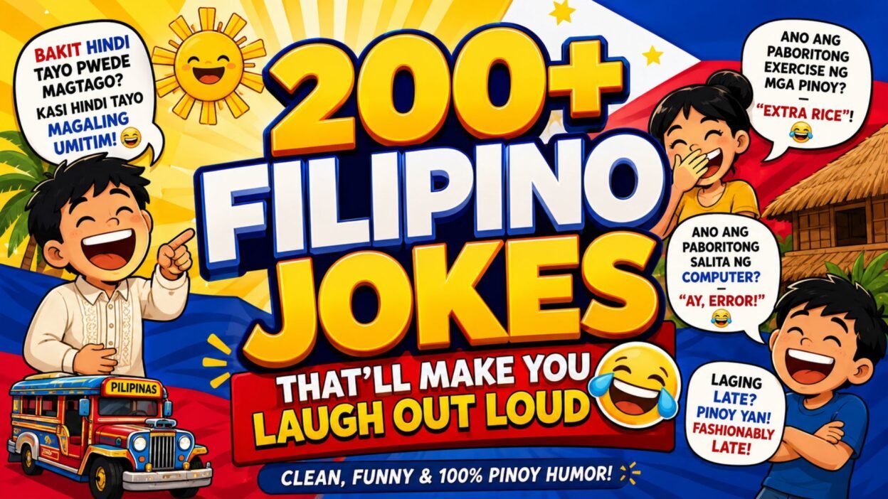 200+ Filipino Jokes That’ll Make You Laugh Out Loud😂