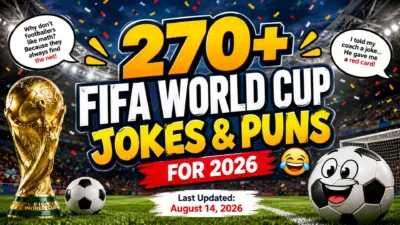 270+ FIFA World Cup Jokes & Puns for 2026 ⚽
