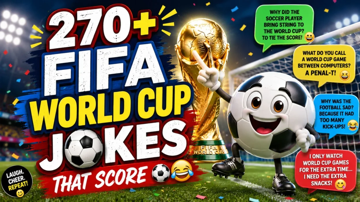 270+ FIFA World Cup Jokes That Score ⚽😂