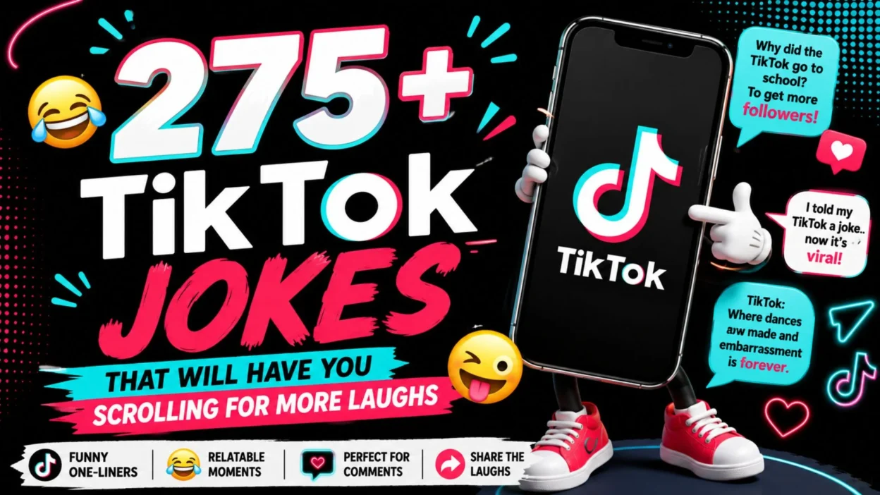 275+ TikTok Jokes That Will Have You Scrolling for More Laughs