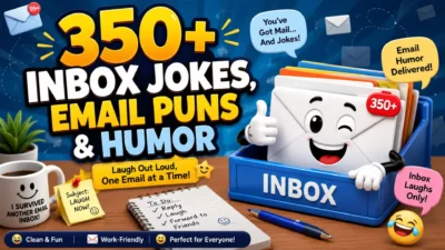 350+ Inbox Jokes, Email Puns & Humor