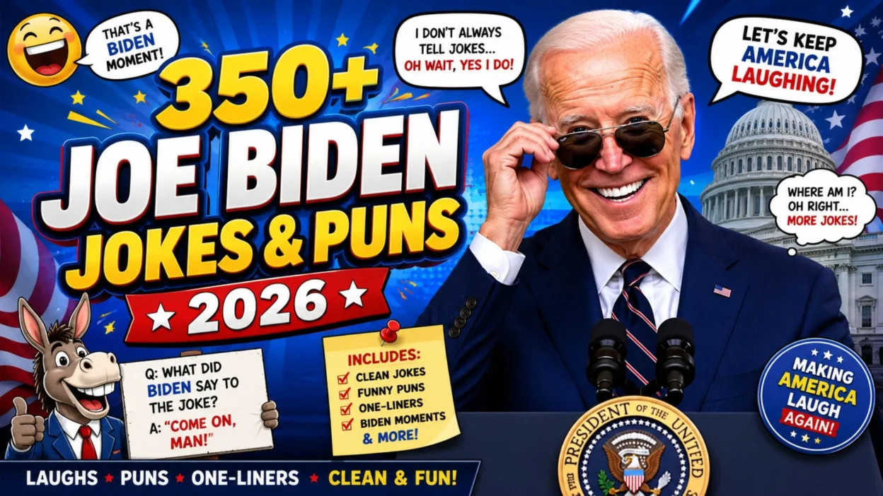 350+ Joe Biden Jokes & Puns 2026