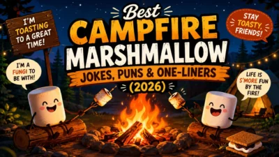 Best Campfire Marshmallow Jokes, Puns & One-Liners (2026)