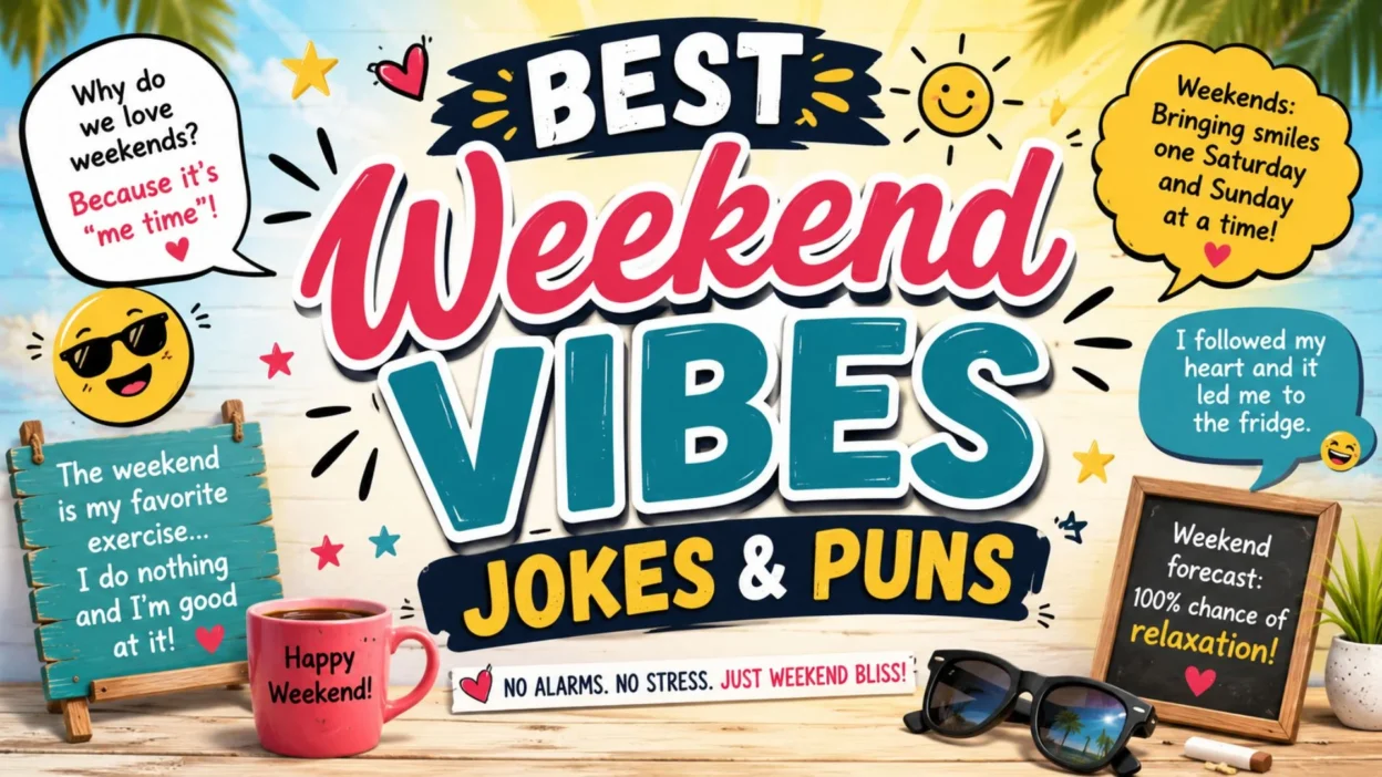 Best Weekend Vibes Jokes & Puns