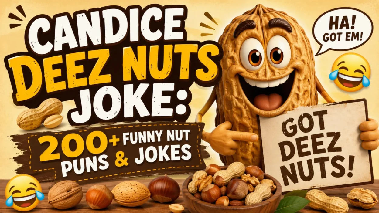 Candice Deez Nuts Joke 200+ Funny Nut Puns & Jokes 🌰😂