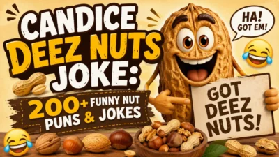 Candice Deez Nuts Joke 200+ Funny Nut Puns & Jokes 🌰😂