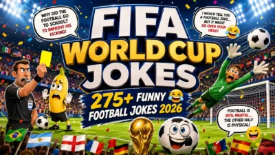 FIFA World Cup Jokes: 275+ Funny Football Jokes 2026⚽😂
