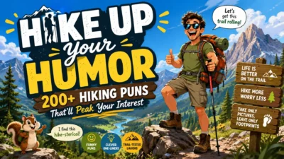 Hike Up Your Humor 200+ Hiking Puns That’ll Peak Your Interest