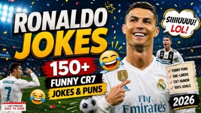 Ronaldo Jokes 150+ Funny CR7 Jokes & Puns (2026) ⚽😂