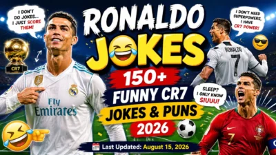 Ronaldo Jokes 150+ Funny CR7 Jokes & Puns 2026 ⚽😂