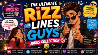 The Ultimate Rizz Lines for Guys Jokes Collection 🎯😂