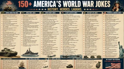 150+ America's World War Jokes