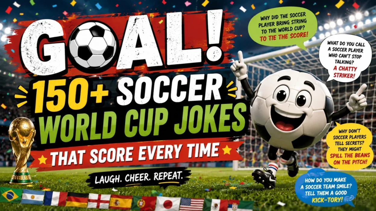 ⚽ Goal! 150+ Soccer World Cup Jokes That Score Every Time