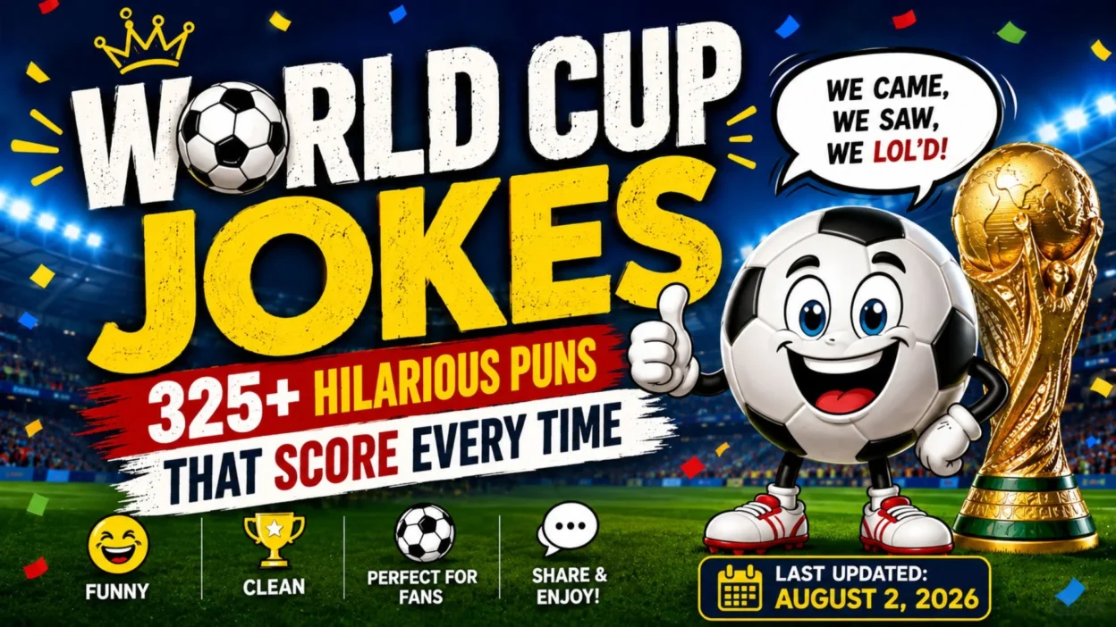 ⚽ World Cup Jokes 325+ Hilarious Puns That Score Every Time