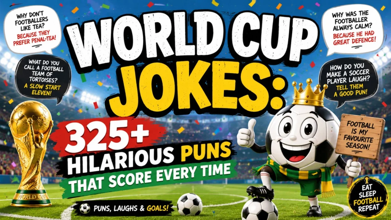 ⚽ World Cup Jokes 325+ Hilarious Puns That Score Every Time