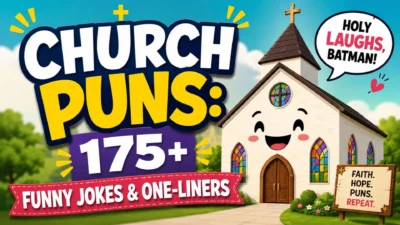 ⛪ Church Puns 175+ Funny Jokes & One-Liners