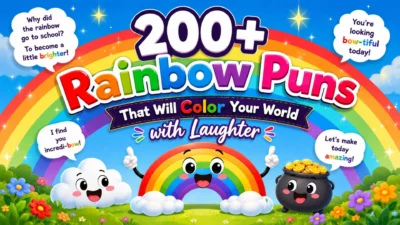 🌈 200+ Rainbow Puns That Will Color Your World with Laughter