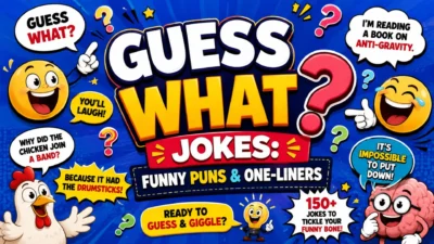 🎯 Guess What Jokes Funny Puns & One-Liners