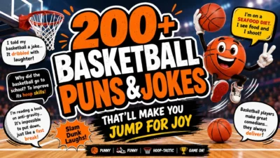 🏀 200+ Basketball Puns & Jokes That'll Make You Jump for Joy
