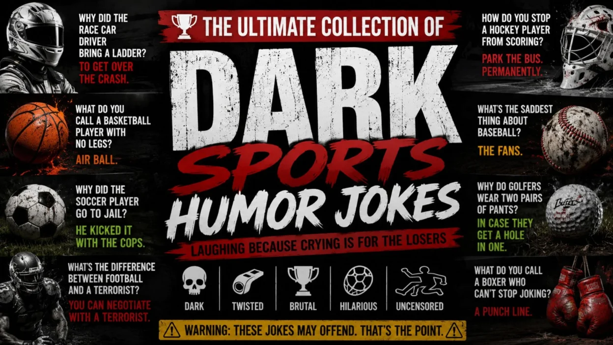 🏆 The Ultimate Collection of Dark Sports Humor Jokes