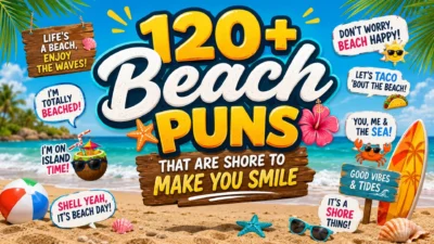 🏖️ 120+ Beach Puns That Are Shore to Make You Smile