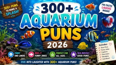 🐠300+ Aquarium Puns 2026