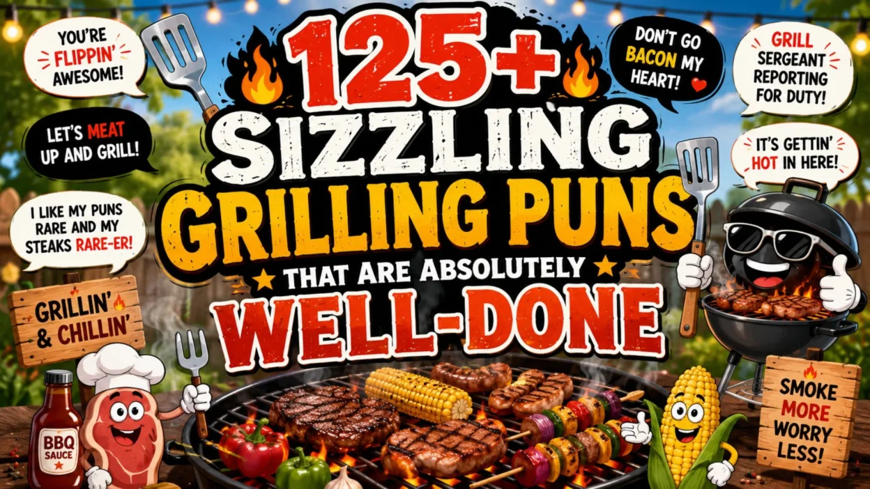 🔥 125+ Sizzling Grilling Puns That Are Absolutely Well-Done