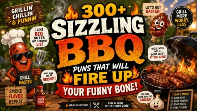 🔥 300+ Sizzling BBQ Puns That Will Fire Up Your Funny Bone