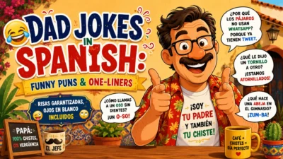 😂 Dad Jokes in Spanish Funny Puns & One-Liners