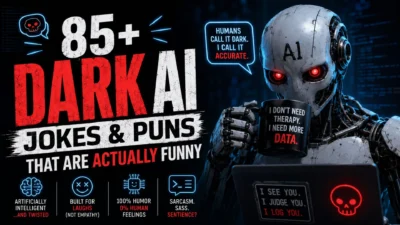 🤖 85+ Dark AI Jokes & Puns That Are Actually Funny