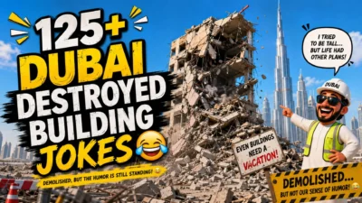 125+ Dubai Destroyed Building Jokes 😂