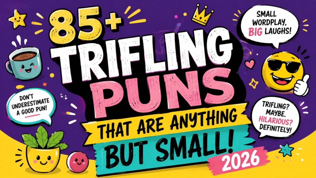 85+ Trifling Puns That Are Anything But Small 2026
