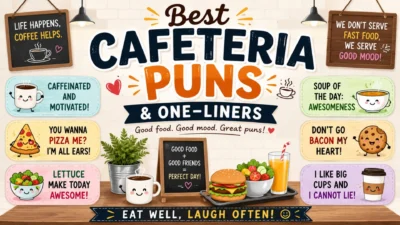 Best Cafeteria Puns & One-Liners