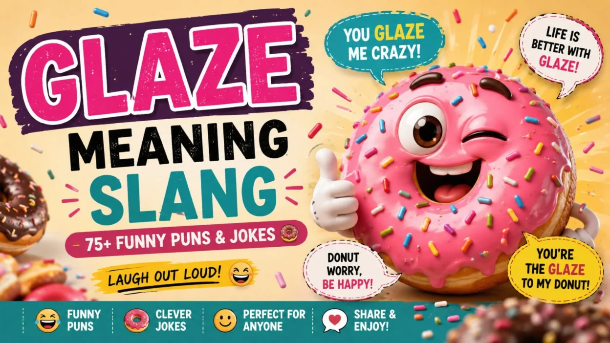 Glaze Meaning Slang 75+ Funny Puns & Jokes 🍩