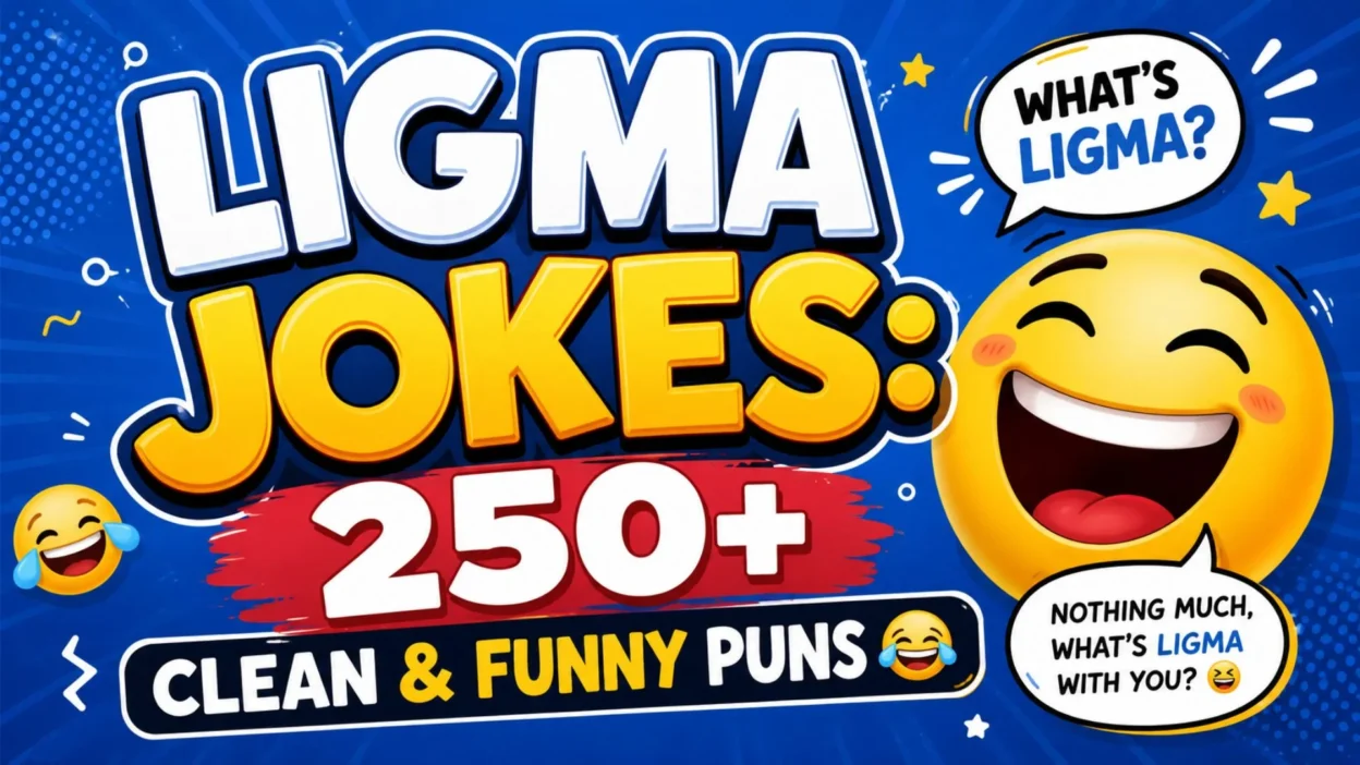Ligma Jokes 250+ Clean & Funny Puns 😂