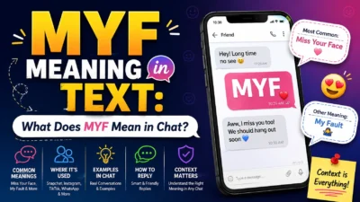 MYF Meaning in Text What Does MYF Mean in Chat