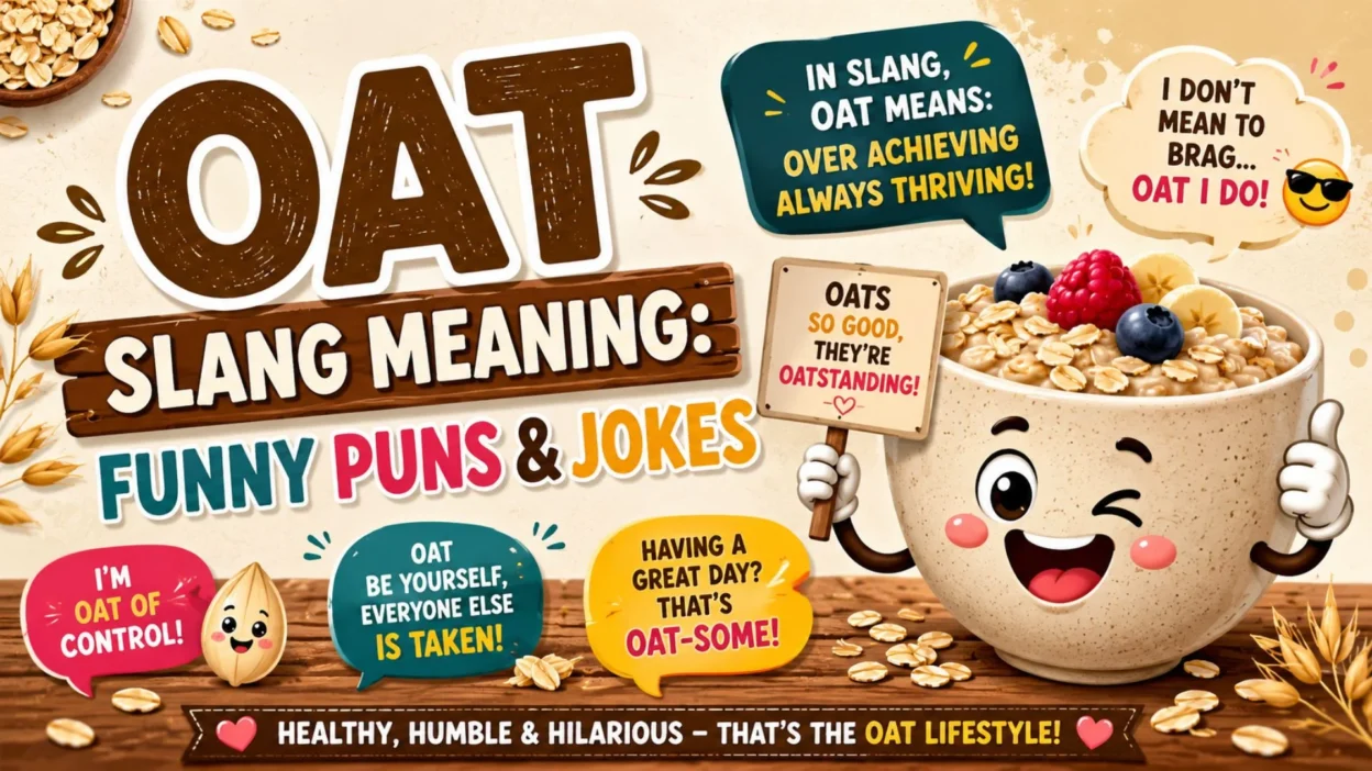Oat Slang Meaning Funny Puns & Jokes