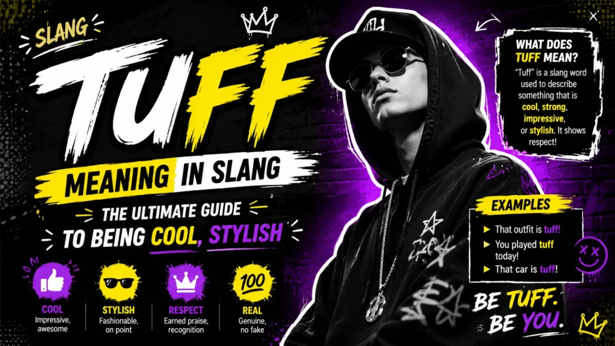 Tuff Meaning Slang The Ultimate Guide to Being Cool, Stylish