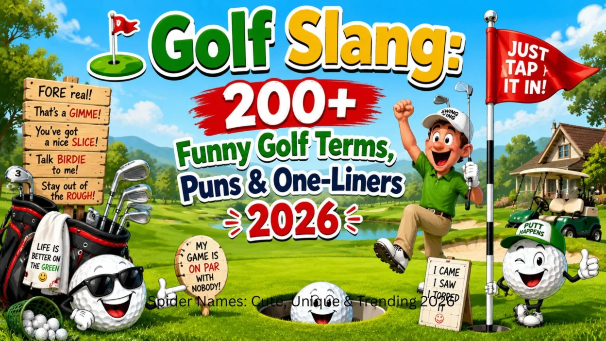 ⛳ Golf Slang 200+ Funny Golf Terms, Puns & One-Liners 2026