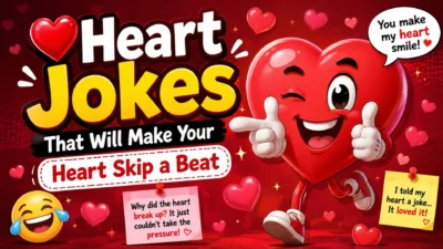 ❤️Heart Jokes That Will Make Your Heart Skip a Beat