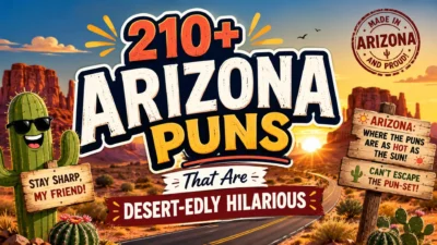 🌵 210+ Arizona Puns That Are Desert-edly Hilarious